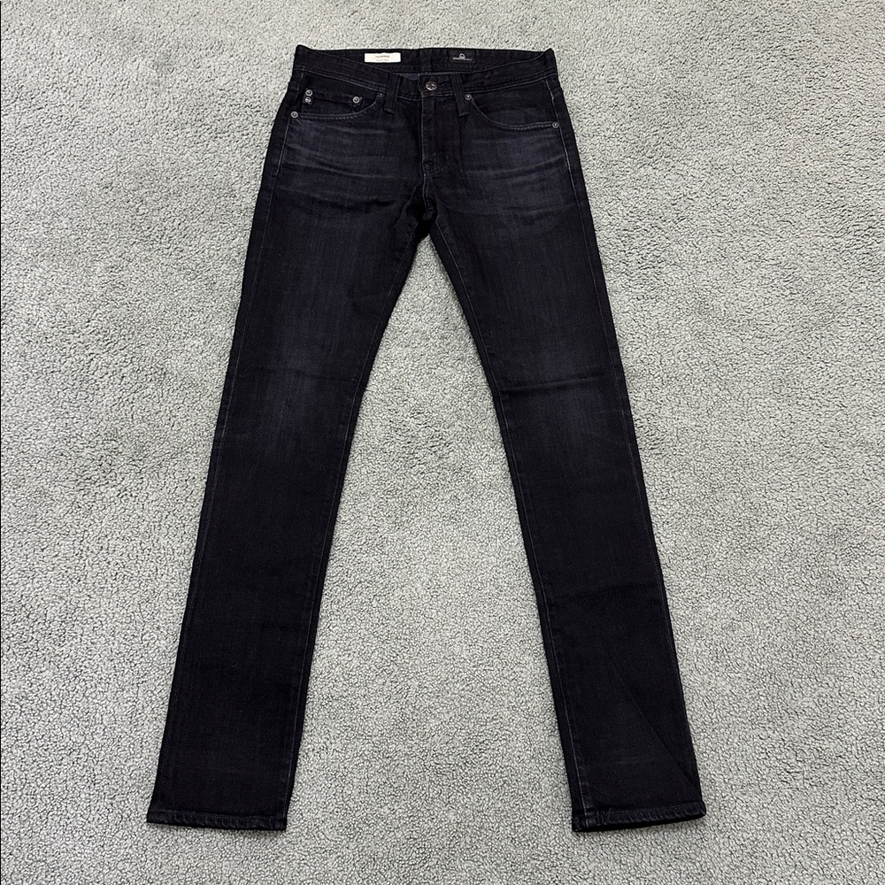 AG Adriano Goldschmied Nomad Modern Slim Black Denim Jeans men’s 28